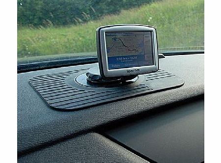 Mofun Car Sat Nav Tomtom GPS Rubber Dash Board Non Stick Mount Holder Mat Slim Portable- Ideal Christmas Gift