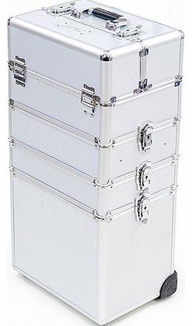 Mollycoddle 4-in-1 Silver Beauty Trolley