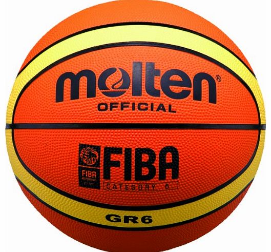 Basketball - 5, Orange/Beige