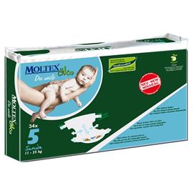 moltex Disposable Nappies Jnr 11 - 25 kg 34 Pack