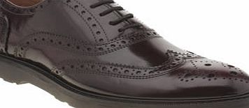 momentum Burgundy Diffuse Brogue Shoes