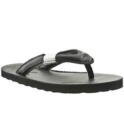 Momentum Male Flip Flop Leather Upper in Black, Brown, White