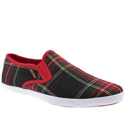 Male Harry Slip On Pow Fabric Upper Fashion Trainers in Multi