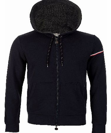MONCLER Sports Maglia Hooded Top Navy