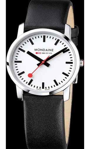 Mondaine 36mm Watch A400.30351.11SBB