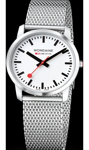 Mondaine 36mm Watch A400.30351.16SBM