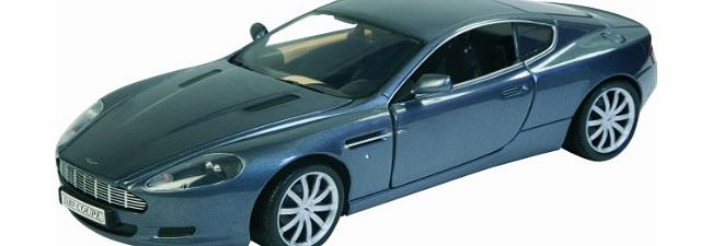 Mondo Motors Aston Martin DB9 Coupe Metallic Dark Grey 1:18 Scale Diecast Car Model