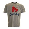 Money Logo Combo T-Shirt (Grey Malange)