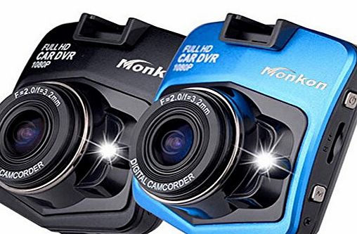 Monkon New Arrival M900-A 1080P Novatek 96220 Car DVR Parking Dashcam 120 Degree Lens Night Vision Support Recyle Recording G-Sensor H.264 HDMI Out Black