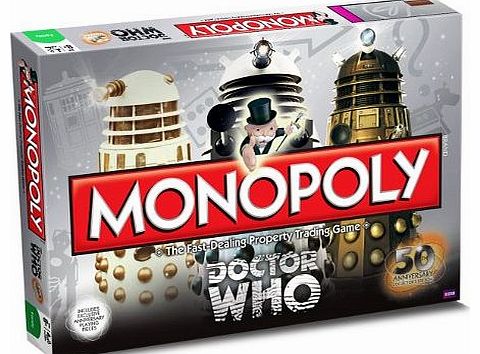 Monopoly Doctor Who Monopoly 50th Anniversary edition