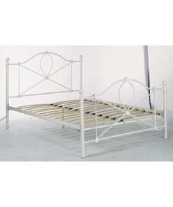 Monroe Metal Double Bed Frame Only