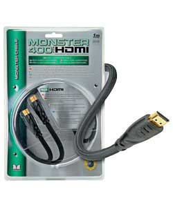 Monster 1m HDMI 400 Cable