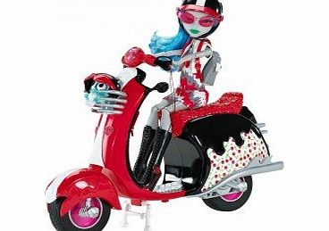 Monster High Ghoulia Yelps Scooter and Doll