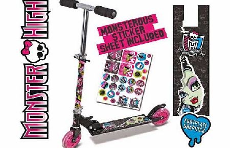 Monster High Inline Scooter - Multicoloured