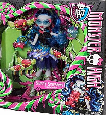 Monster High Toy - Sweet Screams - Ghoulia Yelps Deluxe Fashion Doll - Daughter of the Zombies