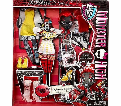 Monster High Wydowna Spider Doll and Fashion Set