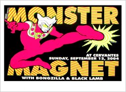 MAGNET - Limited Edition Concert Poster - by Lindsey Kuhn of Swamp Co