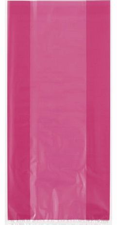 Monster Parties 30 Hot Pink Cellophane Party Gift Bags