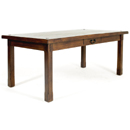 Montana dark wood dining table furniture