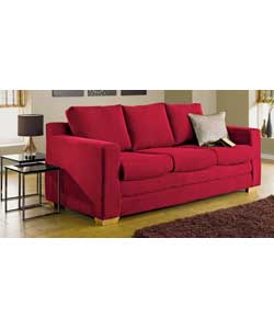 montana Large Sofa - Red