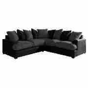 Montreal Corner Sofa, Black