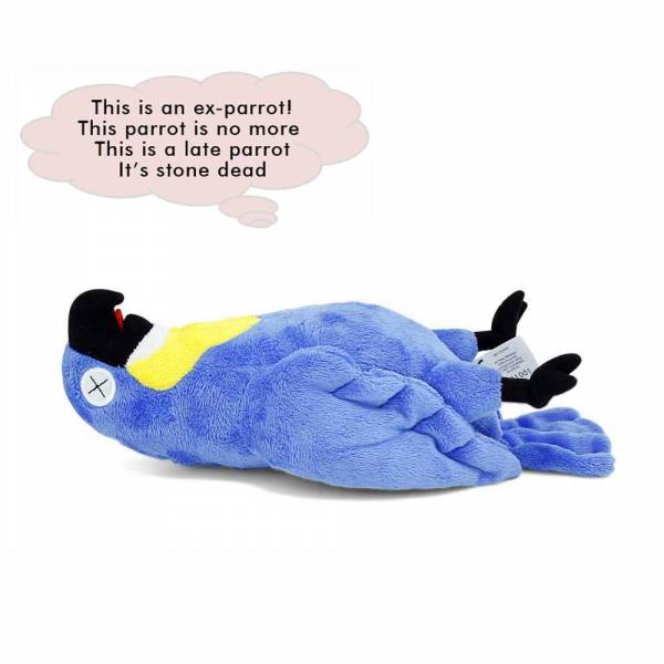 Monty Python Dead Parrot Plush Soft Toy