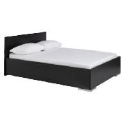 Double Bed, Dark Chocolate Finish With