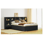 Double Bed With Headboard Surround & 2 X