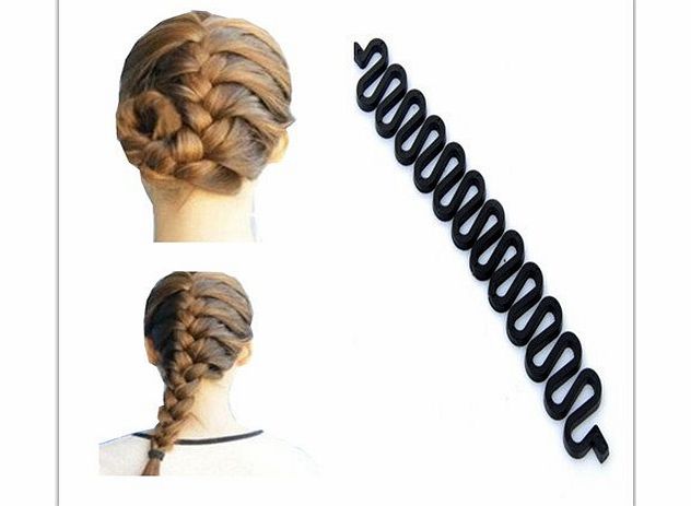 Moonar French hair Twist Styling Bun Maker Roller with Hook Magic Hair Braiding Tool