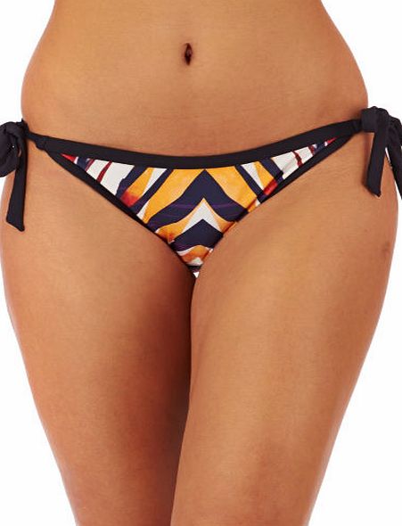 Moontide Womens Moontide Masai Mara Tie Bikini Bottom -