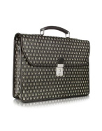 All Over Logo Double Gusset Briefcase