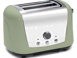 Morphy Richards 222251 Accents Sage Green 2 Slices