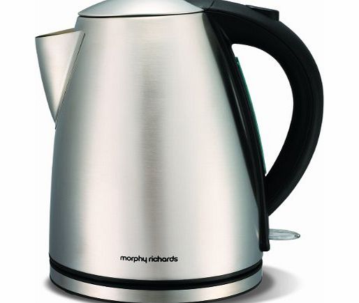 Morphy Richards 43615 Jug Kettle 1.7 Litres - 3 KW - Stainless Steel