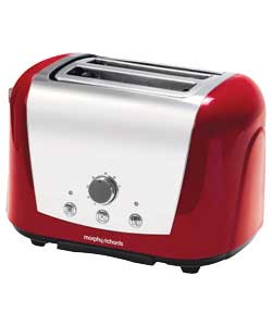 morphy Richards Accents Red 2 Slice Toaster