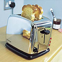 MORPHY RICHARDS Chrome Two Slice Toaster