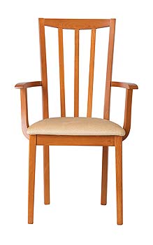 Clarence 3 Slat Back Carver Chair