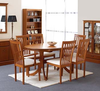 Clarence Oval Extending Dining Set