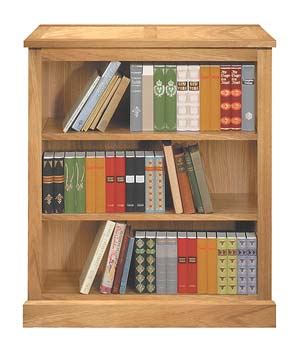Harvard Small Bookcase - WHILE