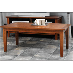 Morris Furniture Havana Coffee Table - Dark Natural Oak