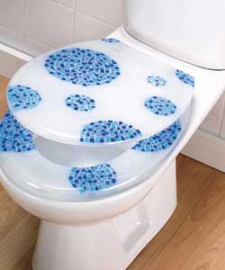 Mosaic Toilet Seat