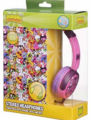 Moshi Monsters Headphones for Nintendo 3DS - Pink