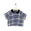 Motel Vintage Andy Blouse Full Check 0011 ONE SIZE