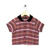 Andy Blouse Full Check 0017 ONE SIZE