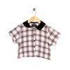 Andy Blouse Full Check 0025 ONE SIZE