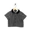 Andy Blouse Full Check 0036 ONE SIZE