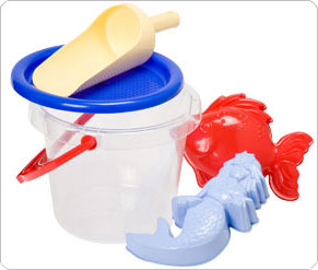 Mothercare Clear Bucket Set