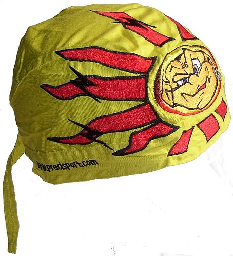 Moto GP Merchandise Valentino Rossi Sun Pirate Headscarf - Yellow