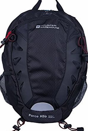 Mountain Warehouse Force Cycle Hydro Bag 22L Hydration Water Sports Rucksack Ruck Sack Back Pack Active Red One Size