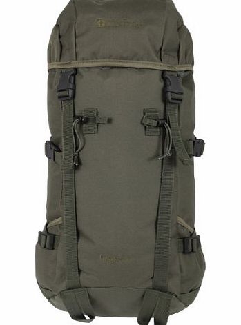 Mountain Warehouse High 50L Large Rucksack Bag Backpack Walking Hiking Back Pack Green One Size