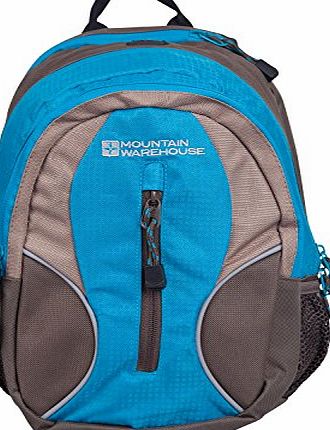 Mountain Warehouse Merlin 12 Litre Small Mini Sport Walking Backpack Daypack Day Pack Rucksack Turquoise One Size